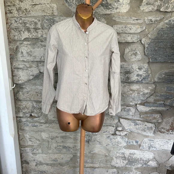 Women’s Striped Cotton Shirt - Picture 1 of 6